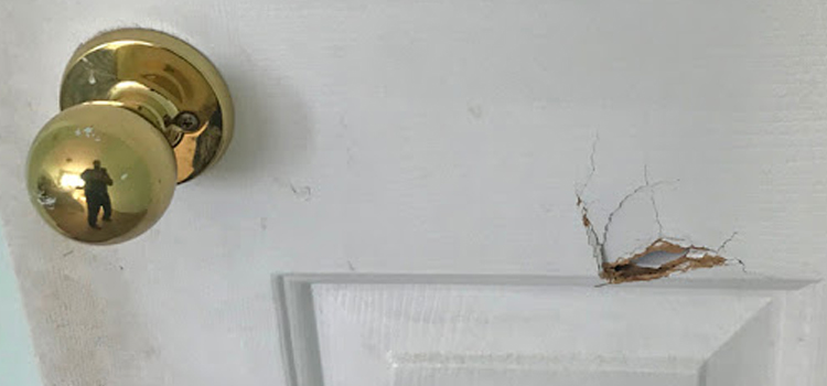 interior door hole repair Huntington Beach